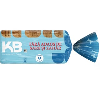 KB | Paine fara adaos de sare si zahar 500g