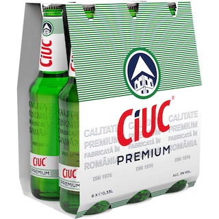 Ciuc Premium | Pachet bere blonda 6 sticle 6x0.33l