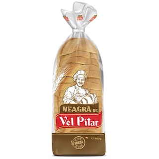Vel Pitar | Franzela neagra feliata 700g