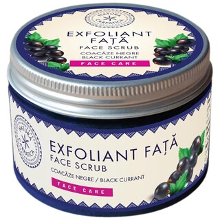 Natura Carpatica | Exfoliant fata coacaze negre 140g