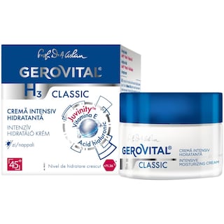 Gerovital | H3 | Crema de zi Intensiv Hidratanta 50ml