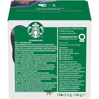 Starbucks | Cafea Espresso Roast, 12 capsule