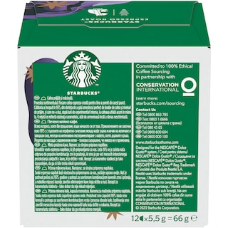 Starbucks | Cafea Espresso Roast, 12 capsule