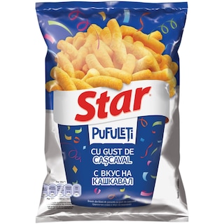 Star | Pufuleti cu gust de cascaval 80g