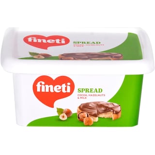 Fineti | Crema cu cacao, alune de padure si lapte 600g