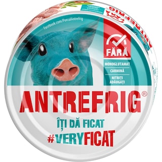 Antrefrig | Pateu de ficat de porc fara E-uri 200g