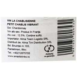 La Chablisienne | Vin alb sec Petit Chalis Vibrant 0.75L