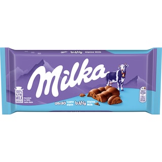 Milka | Bubbly | Ciocolata aerata cu lapte 90g