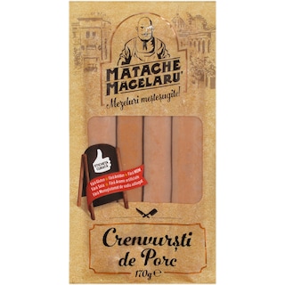 Matache Macelaru' | Crenvursti de porc  170g