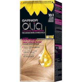 Garnier | Olia | Vopsea de par fara amoniac 10.1 Blond foarte deschis Cenusiu