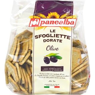 Panealba | Crackers cu masline negre si verzi 180g
