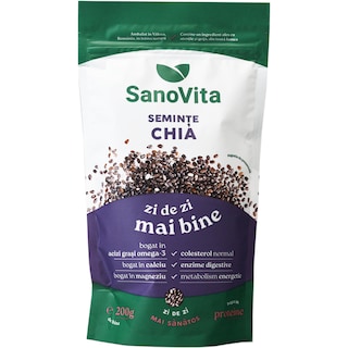 Sano Vita | Seminte de chia 200g