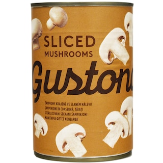 Gustona | Ciuperci feliate in conserva 400g