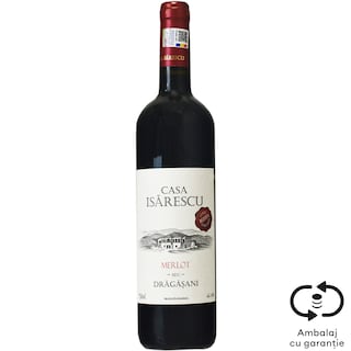 Casa Isarescu | Vin rosu sec Merlot 0.75L