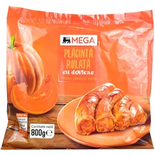 MEGA | Placinta rulata cu dovleac 800g