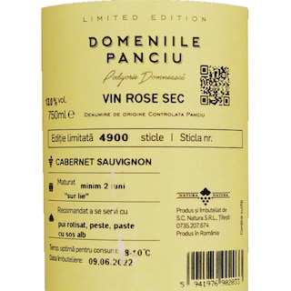 Domeniile Panciu | Vin rose Cabernet Sauvignon 0.75L