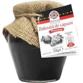 Gusturi romanesti | Dulceata de capsuni 370g