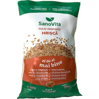 Sano Vita | Fulgi crocanti de hrisca 250g