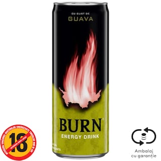 Burn | Bautura energizanta cu gust de guava 250ml