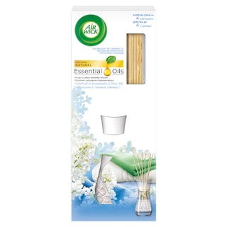 Air Wick | Reed Diffuser | Odorizant de camera Reed Diffusers Cool Linen 25ml