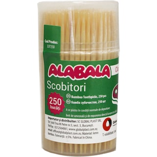 Alabala | Scobitori, 250 buc.i