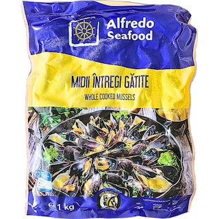 Alfredo Seafood | Midii intregi gatite 1kg