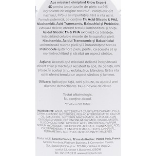 Elmiplant | Apa micelara Glow Expert 4D 400ml