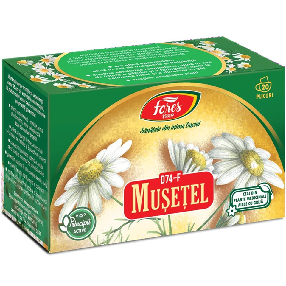 Ceai de musetel 20x1g