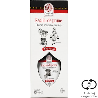 Gusturi romanesti | Rachiu de prune 0.5L
