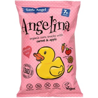 Little Angels | Pufuleti eco cu morcovi si mar 30g