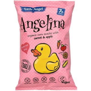 Little Angels | Pufuleti eco cu morcovi si mar 30g
