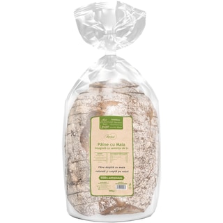 Michael Artisan Bakery | Paine cu maia, integrala, cu seminte de in 400g