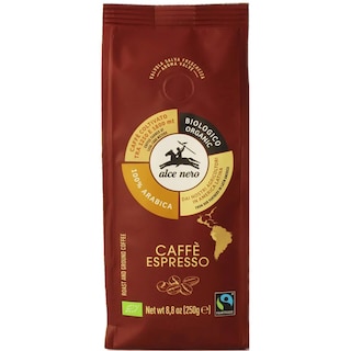 Alce Nero | Cafea macinata Espresso bio 250g