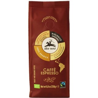 Alce Nero | Cafea macinata Espresso bio 250g
