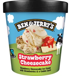 Ben&Jerry's | Inghetata Strawberry Cheesecake 465ml