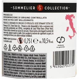Sommelier's Collection | Prosecco Rose Extra Dry 0.75L