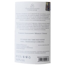 Corcova | Vin rosu Cupaj Cabernet Sauvignon, Merlot, Syrah 0.75l