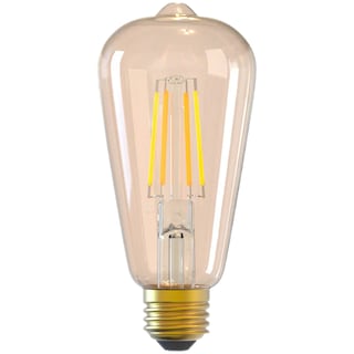 Tellur | Bec WiFi Filament, E27, 6W, fumuriu, lumina alba/calda, reglabil