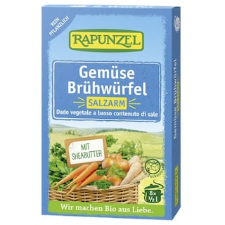 Rapunzel | Cuburi pentru supa de legume cu putina sare 68g