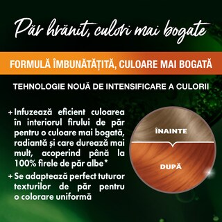 Garnier | Color Naturals | Vopsea de par 7.40 Cupru Pasional