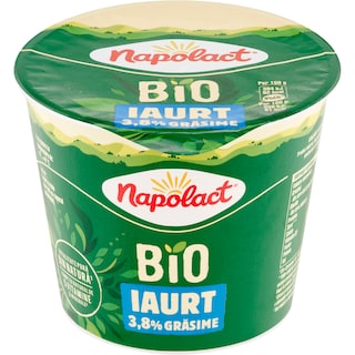 Napolact Bio | Iaurt natural 3.8% grasime 300g