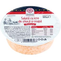 Salata cu icre de stiuca si ceapa 100g