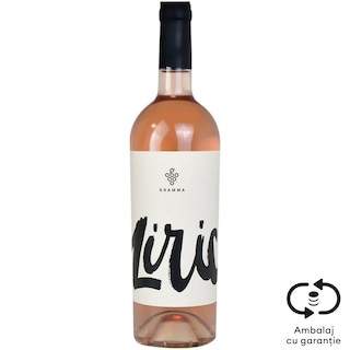 Gramma | Liric | Vin roze demisec Feteasca Neagra & Busuioaca de Bohotin 0.75L