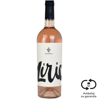 Gramma | Liric | Vin roze demisec Feteasca Neagra & Busuioaca de Bohotin 0.75L