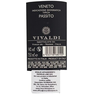 VIVALDI | Vin rosu Appassimento Veneto IGT 0.75L