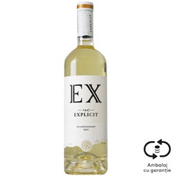 Recas | Explicit | Vin alb sec Chardonnay 0.75L