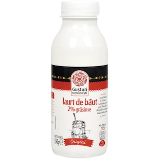 Gusturi romanesti | Iaurt de baut 2% grasime 330g