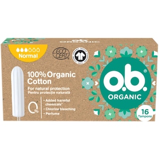O.B. | Tampoane Organic Normal, 16 buc.
