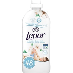 Lenor | Balsam de rufe Sensitive Cotton Fresh, 48 spalari 1.2L