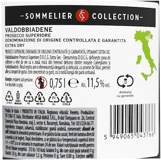 Sommelier's Collection | Prosecco Superiore Extra Dry 0.75L